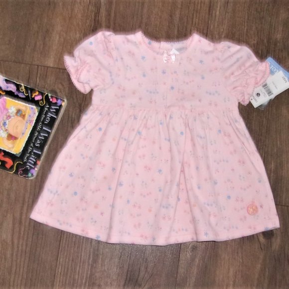 Carter's Other - 💝4/$15 NEW girls 9 12 months shirt top dress pink